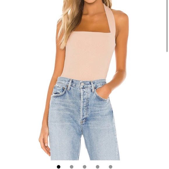 superdown Tops - Candice Halter Bodysuit by superdown